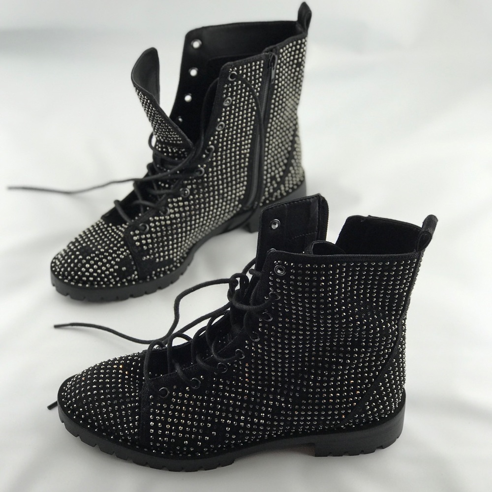 Gianni bini ankle boots studded size 9